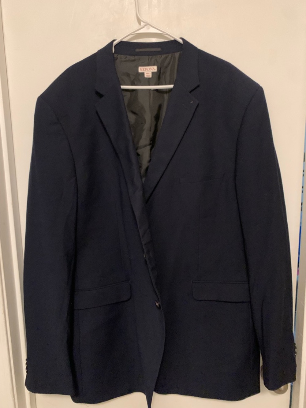 Merona Men's Dark Navy Single-Breasted Blazer
